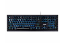 Cherry keyboard Asus GK1100 RGB, corded (black) podrobno
